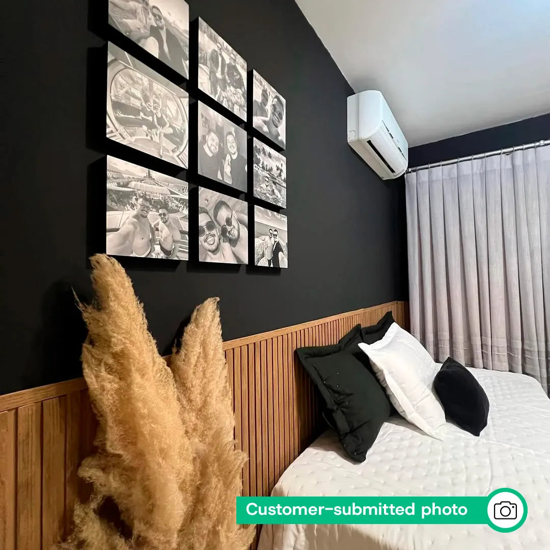 Peel & Stick Slatted Wall Panels – DIY Laminate Wood Look Decor