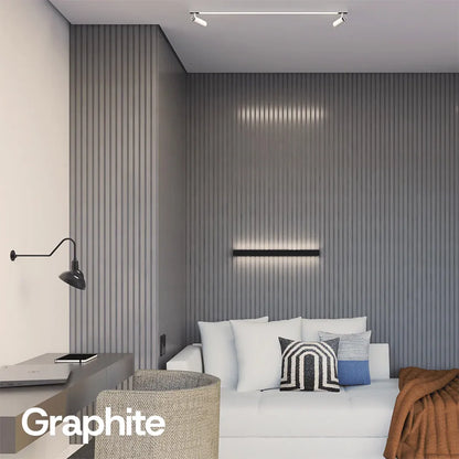 Peel & Stick Slatted Wall Panels – DIY Laminate Wood Look Decor