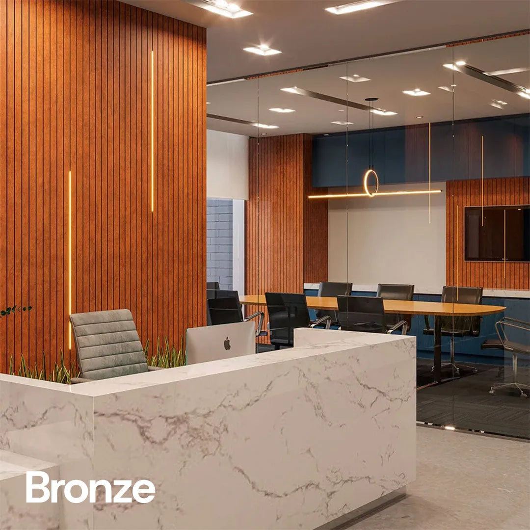 Peel & Stick Slatted Wall Panels Plus – DIY Wide Wood Look Decor